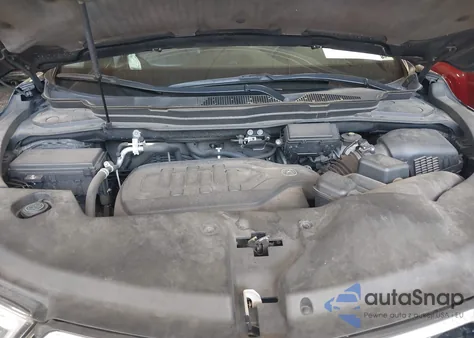 2017 Acura Mdx из США, поврежденный, VIN 5FRYD4H30HB041625